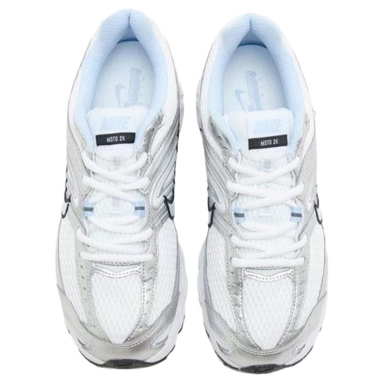 Кроссовки для бега Nike Air Max Moto 2K Low Беговые кроссовки Женские Белые Серебряные - изображение 3