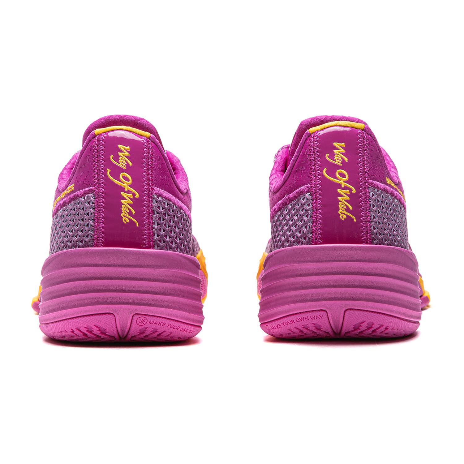 Кроссовки для баскетбола Li-Ning Way of Wade Lightning 2 Баскетбольные кроссовки для мужчин с амортизацией, стабильностью, поддержкой, удобством, противоскользящей износостойкой подошвой, дышащие, с отскоком и сцеплением, низкие, фиолетовый - изображение 5