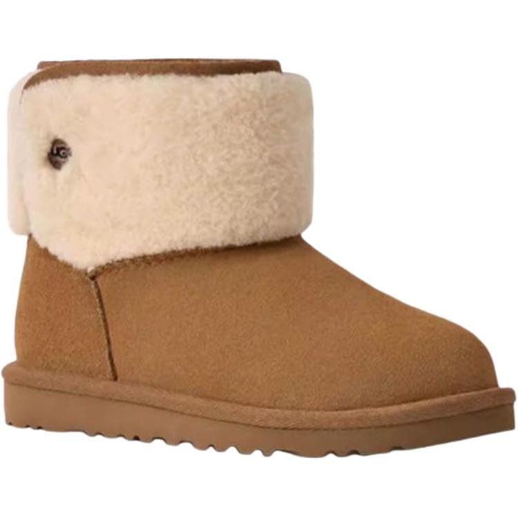 UGG Classic Heritage Entry Детские сноубутсы Коричневый Детский - изображение 3
