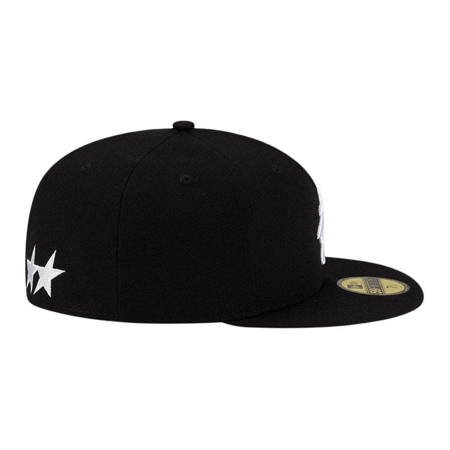 Кепка New Era X TwoJeys 59FIFTY Полиэстеровые кепки из полиэстерового волокна унисекс черный - изображение 5