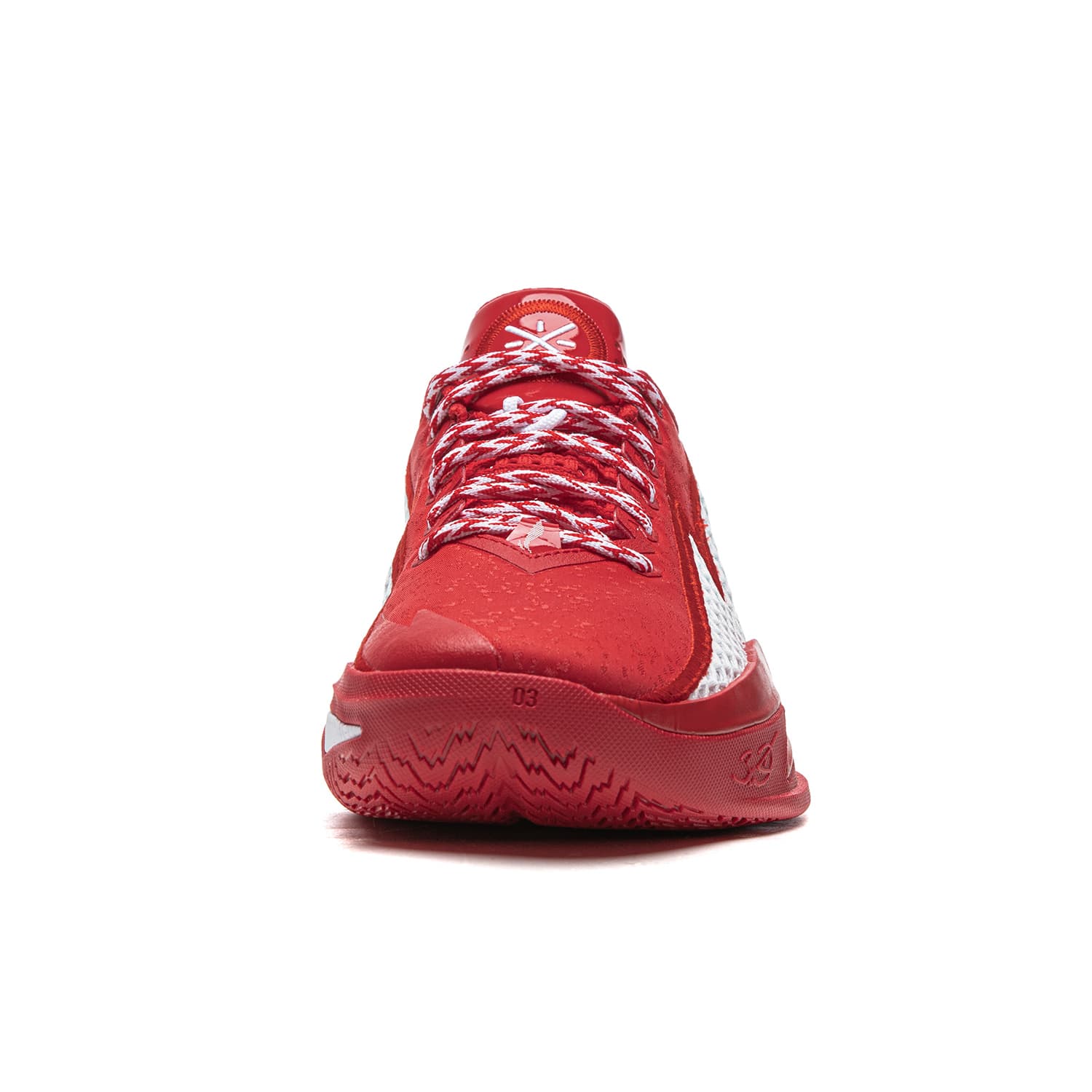 Кроссовки для баскетбола Li-Ning Wade Lightning 2 Баскетбольные кроссовки для игры с амортизацией, стабильностью и поддержкой, удобные, низкие, мужские, красный белый - изображение 6