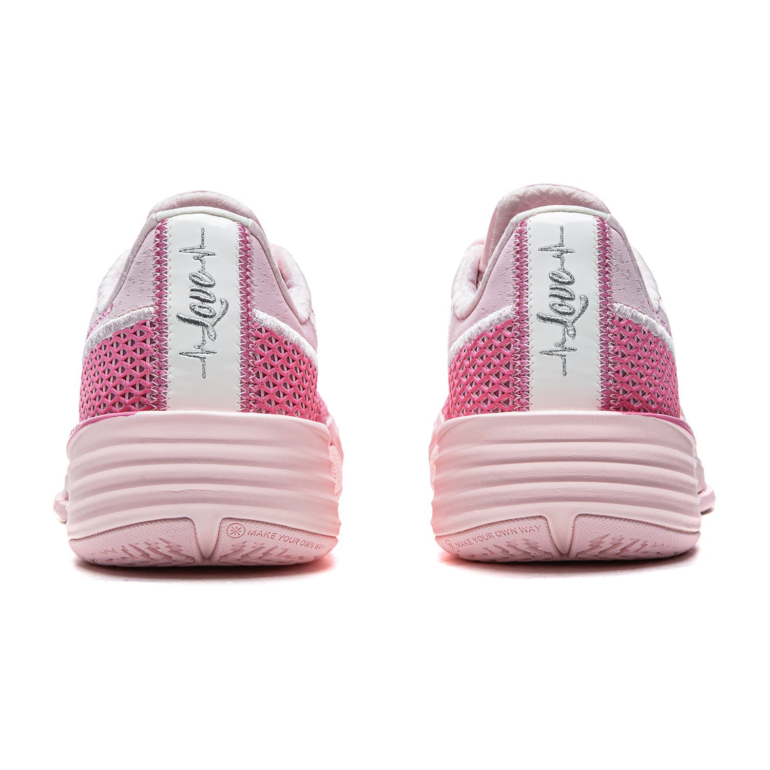 Кроссовки для баскетбола Li-Ning Wade Lightning 2 Баскетбольные кроссовки для мужчин с амортизацией, стабильностью и поддержкой, низкие, ярко-розовые - изображение 5