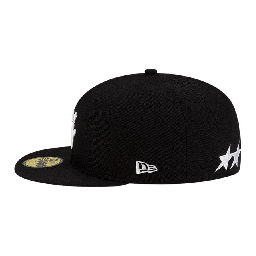 Кепка New Era X TwoJeys 59FIFTY Полиэстеровые кепки из полиэстерового волокна унисекс черный - изображение 4