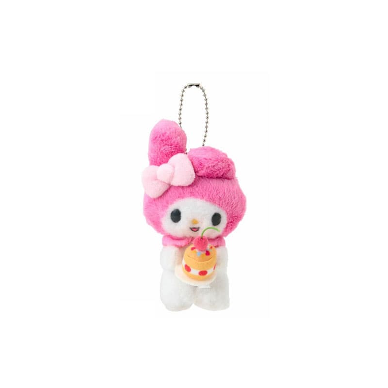 Sanrio My Melody Мягкие игрушки с брелоками длина тела 13 5 см - изображение 1