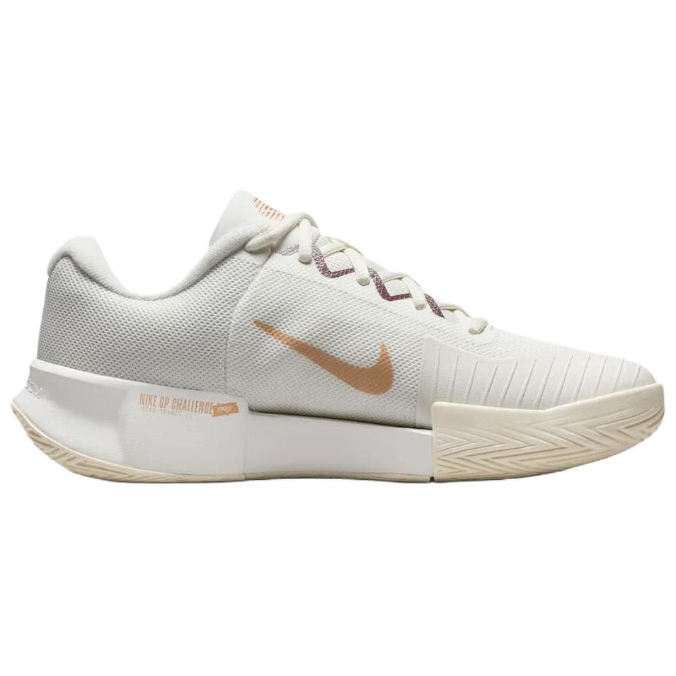 Кроссовки для тенниса Nike GP Challenge Pro Устойчивые к истиранию Кроссовки для тенниса с низким верхом Женские Белый Умбра - изображение 2