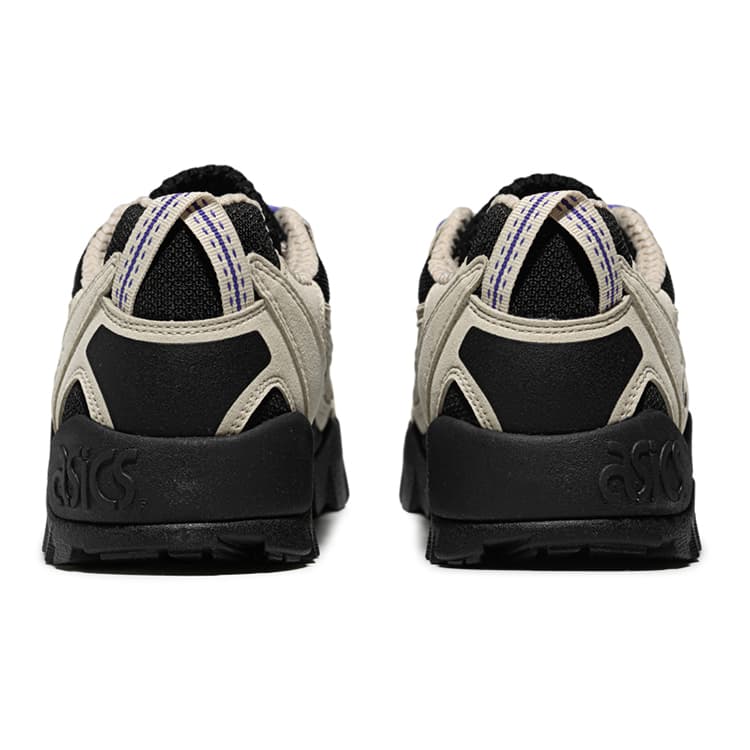 Кроссовки Asics Гель PICKAX Low Топ Альпинизм на открытом воздухе Поход Унисекс Черный Бежево-серый - изображение 5