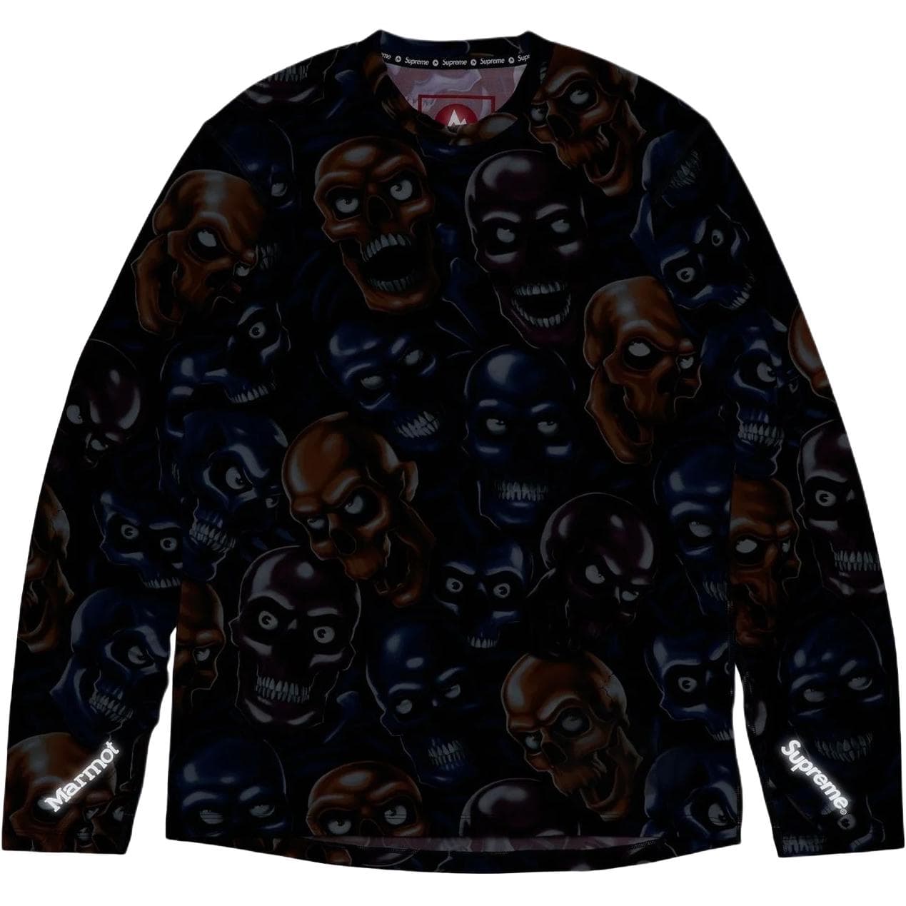 Трусы Supreme X Marmot FW25 Тепловой топ унисекс - изображение 2