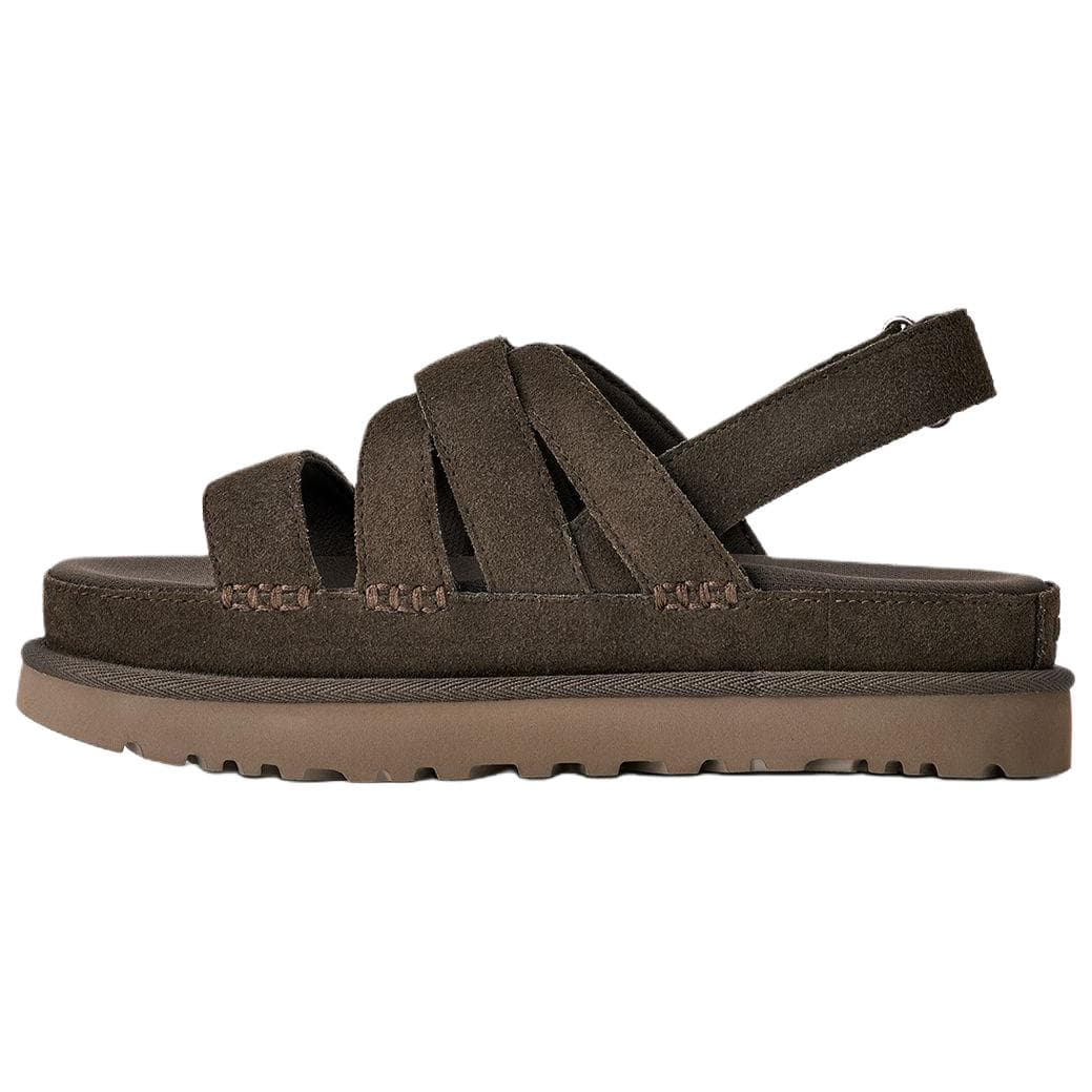 Шлёпанцы UGG Золотистая Family One Шнуровка Сандалии Женские Дымчато-серый - изображение 2
