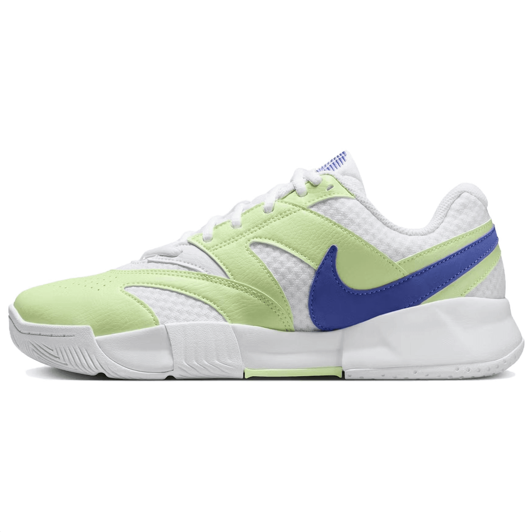 Кроссовки для тенниса Nike Court Lite 4 Удобные Теннисные Кроссовки Женские Белые Зеленые - изображение 1