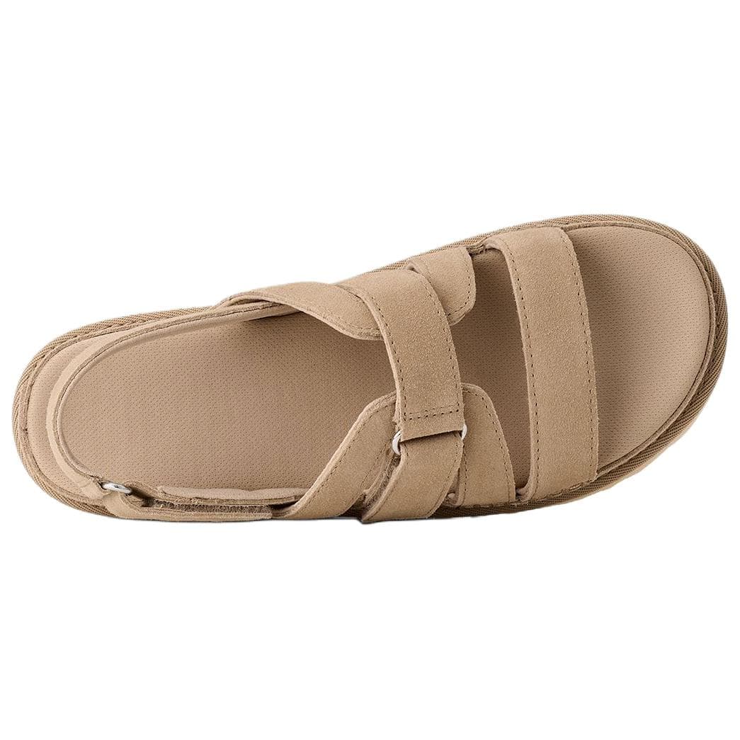 Шлёпанцы UGG Золотистая Family one Шнуровка Сандалии Женские Горчичный - изображение 4