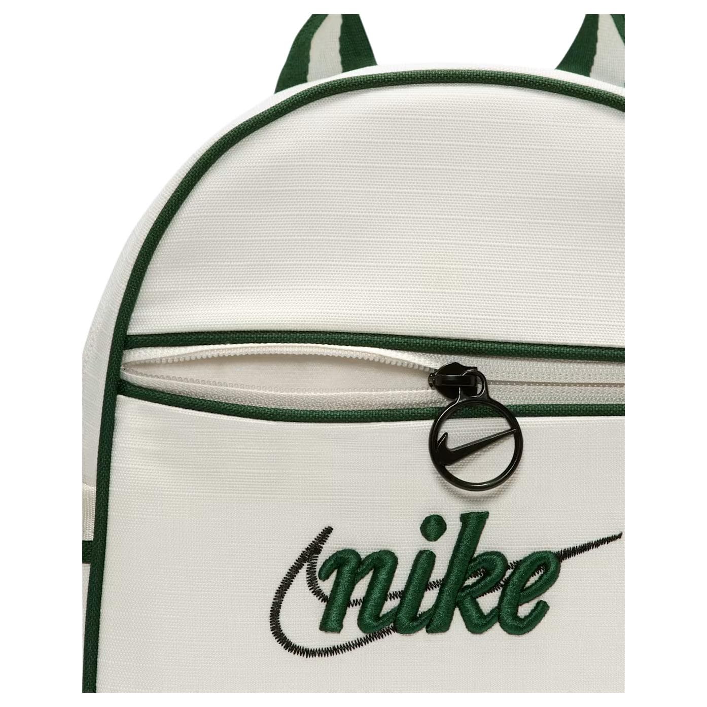 Рюкзак Nike Sportswear Ткань Рюкзак Мини-версия Унисекс Белый и Пихтовый Зеленый - изображение 5