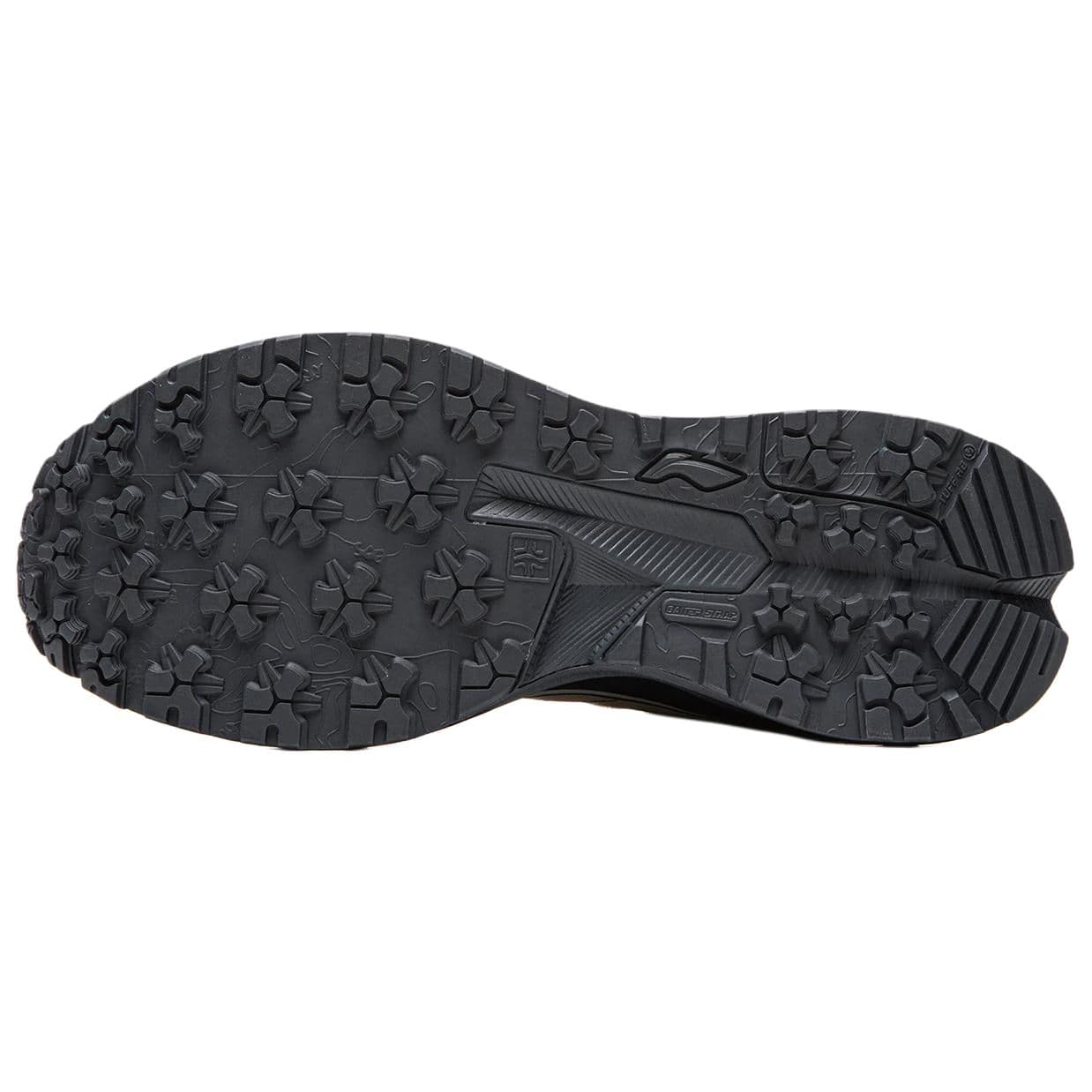 Кроссовки Li NING Outdoor Counterflow Xingchuan 2 Дышащая Низкопрофильная Походная Обувь Унисекс Эбеново-черный Овсяный Серый - изображение 7