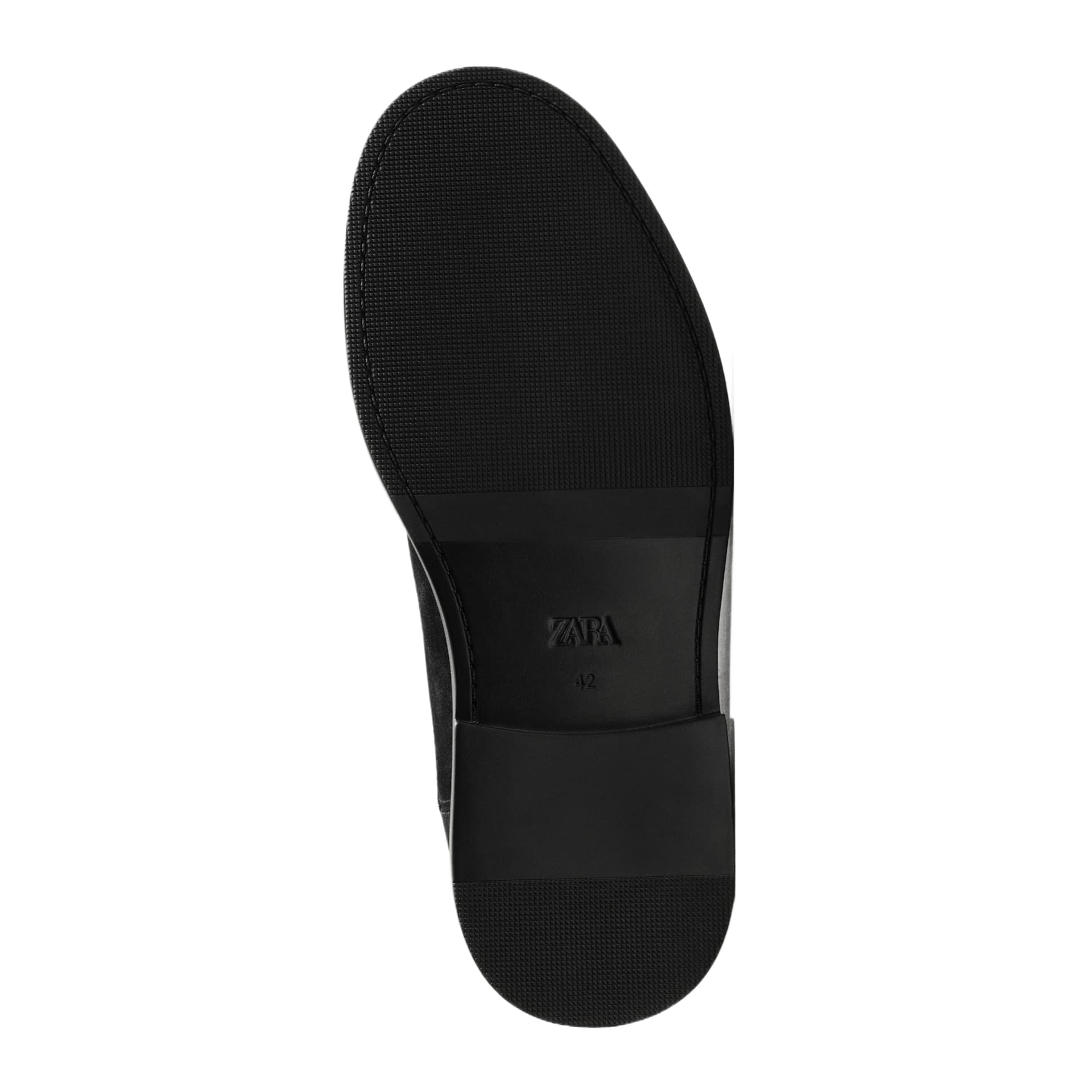 Ботинки челси ZARA Короткий Челси Низкий каблук Мужской Черный - изображение 3