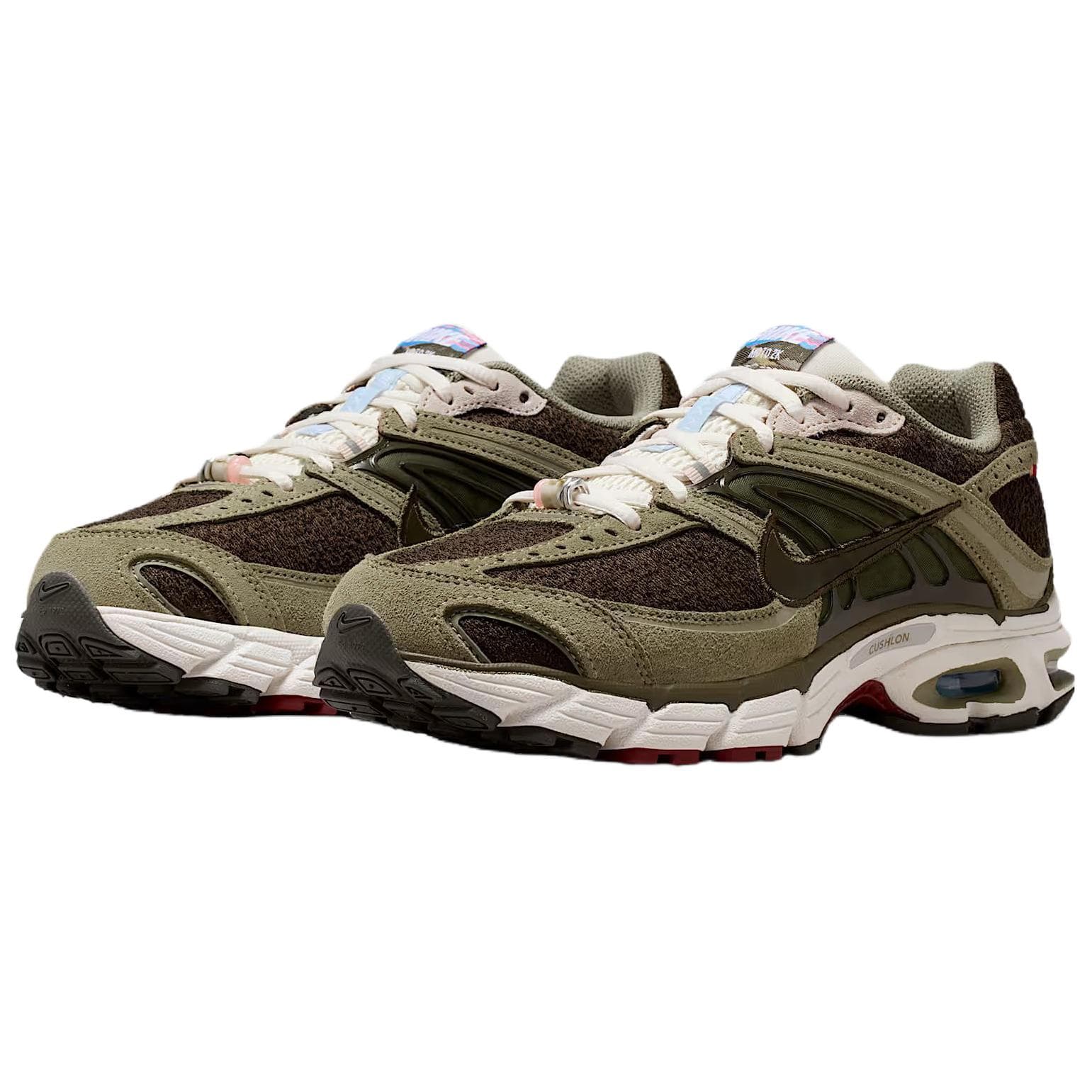 Кроссовки Nike Air MAX Moto 2K Текстиль Кожа Повседневная Обувь Женская Зеленая - изображение 3