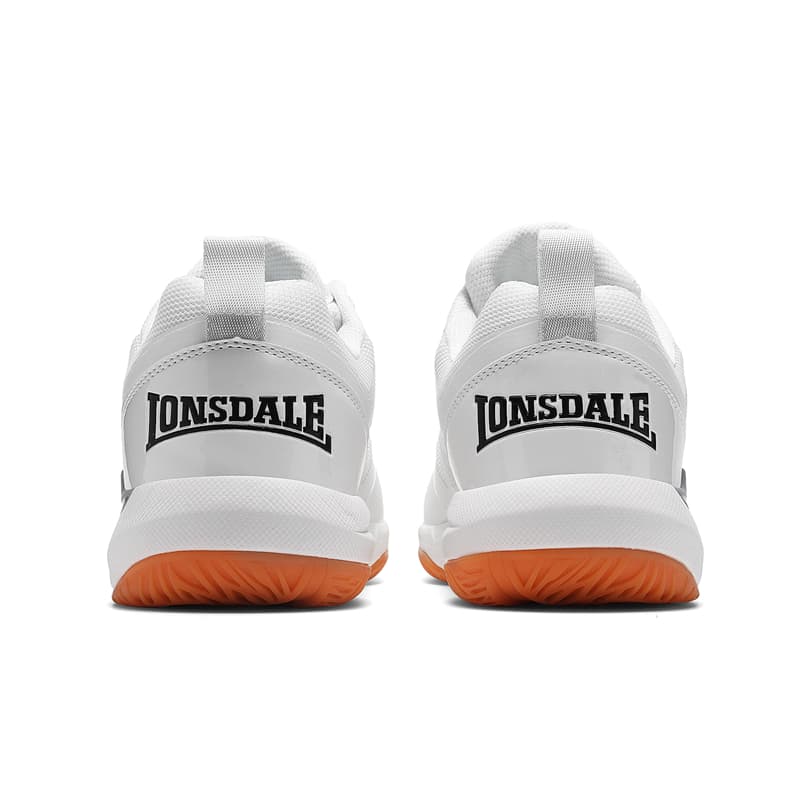 Кроссовки для бадминтона LONSDALE Амортизация устойчивость к истиранию противоскользящая верхняя часть обуви для бадминтона унисекс белый - изображение 4