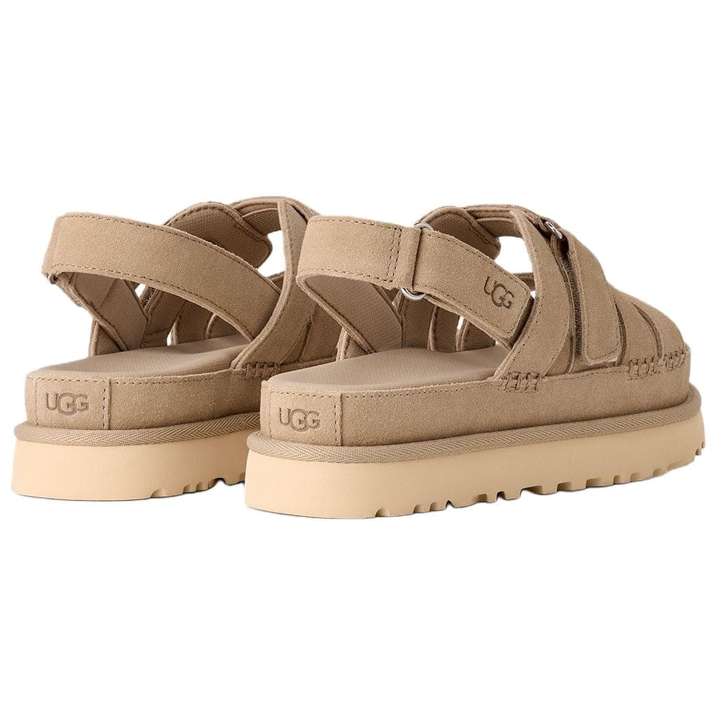 Шлёпанцы UGG Золотистая Family one Шнуровка Сандалии Женские Горчичный - изображение 5