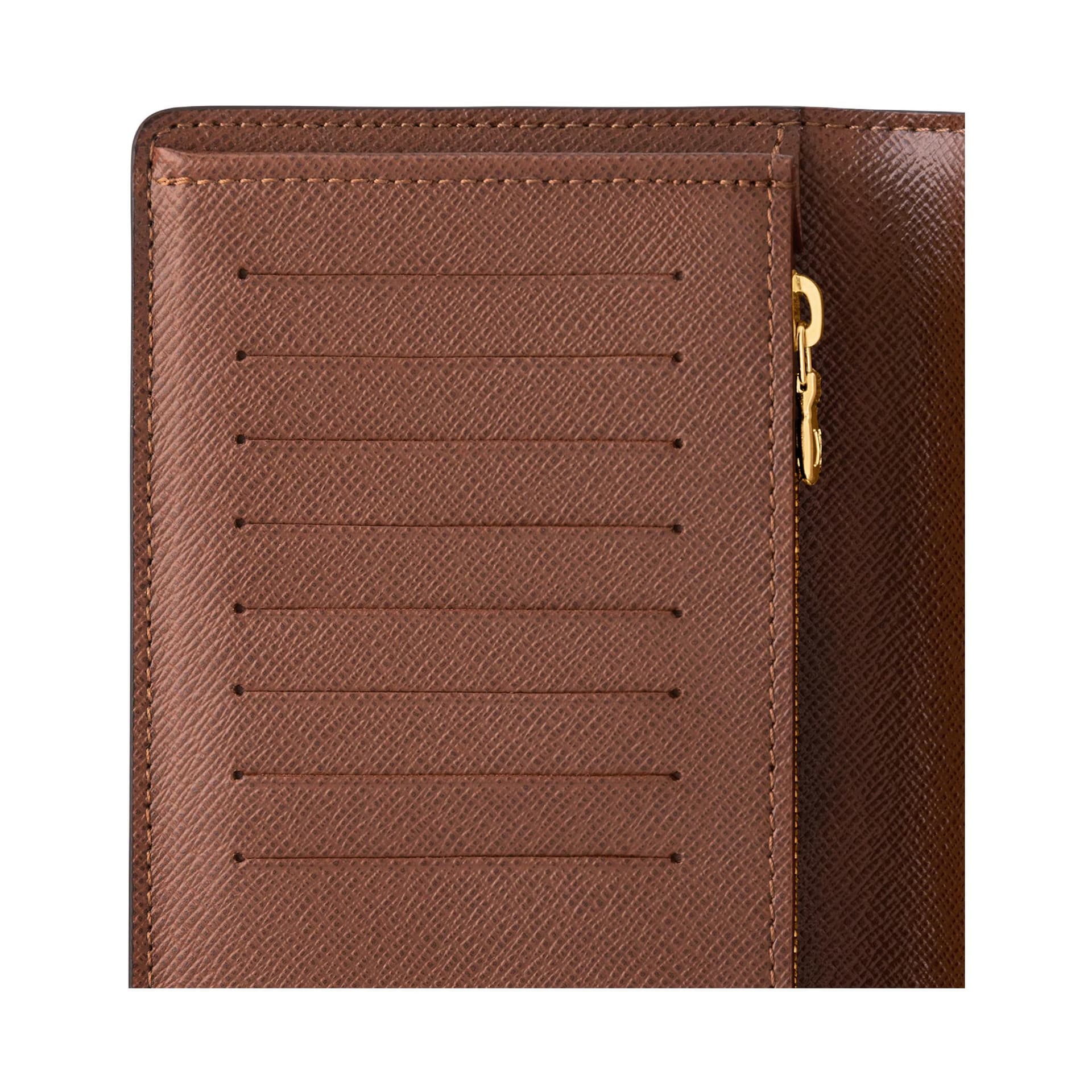 Кошелек Louis Vuitton Brazza Classic Monogram Canvas Wallet Brown - изображение 6