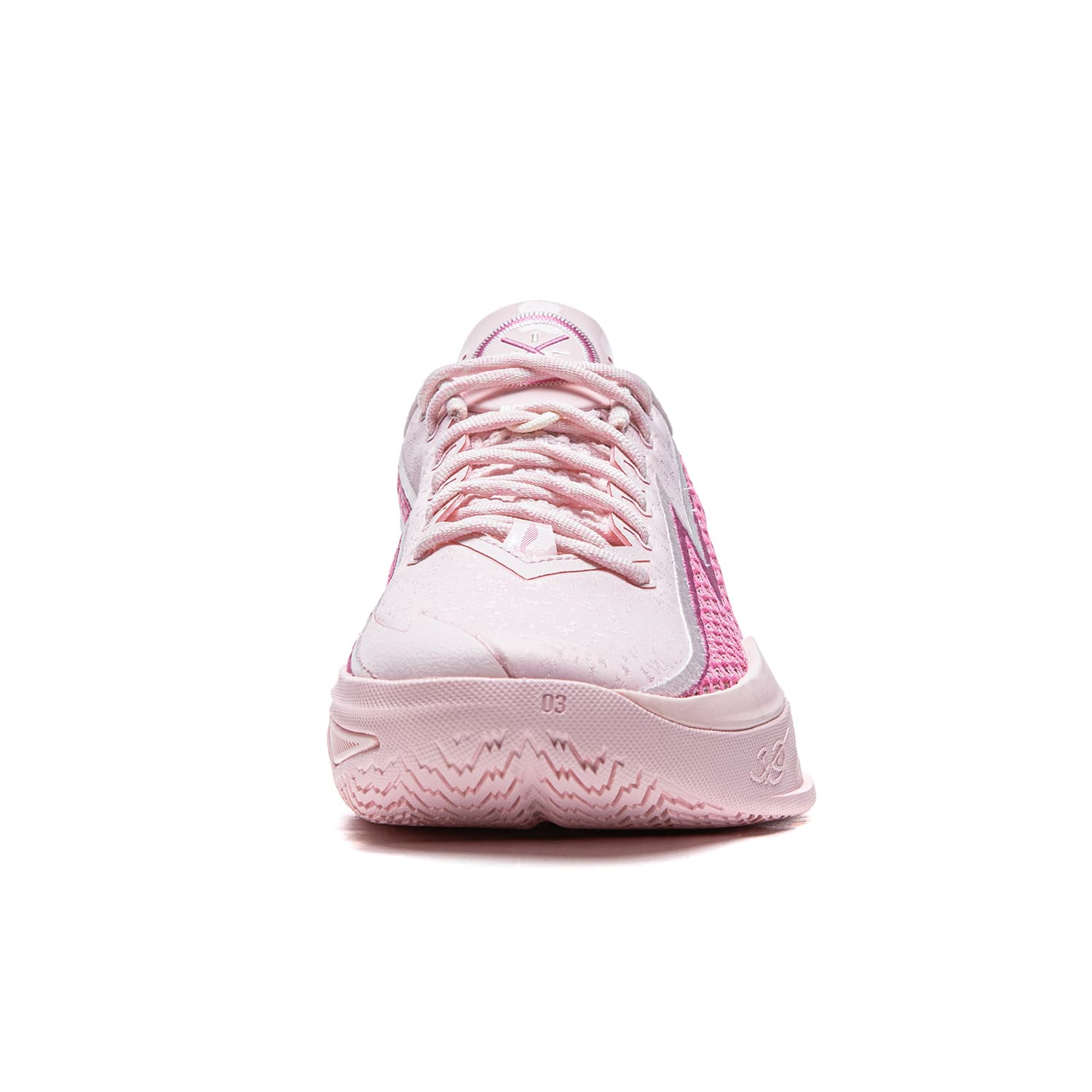 Кроссовки для баскетбола Li-Ning Wade Lightning 2 Баскетбольные кроссовки для мужчин с амортизацией, стабильностью и поддержкой, низкие, ярко-розовые - изображение 6