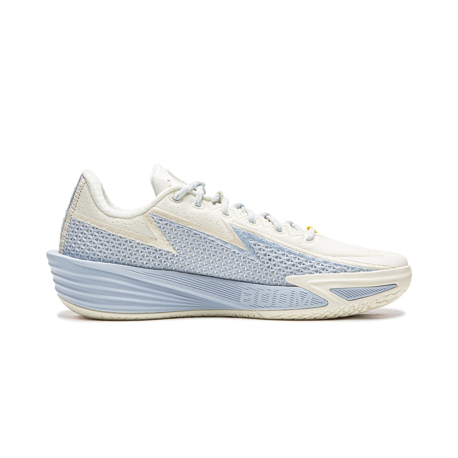 Кроссовки для баскетбола Li-Ning Way of Wade Lightning 2 Технология амортизации Поддержка Покрытие Удобный Амортизация Противоскользящий Износостойкий Дышащий Oтскок Сцепление Лоу-топы Баскетбольные кроссовки Мужской Бело-Синий - изображение 2