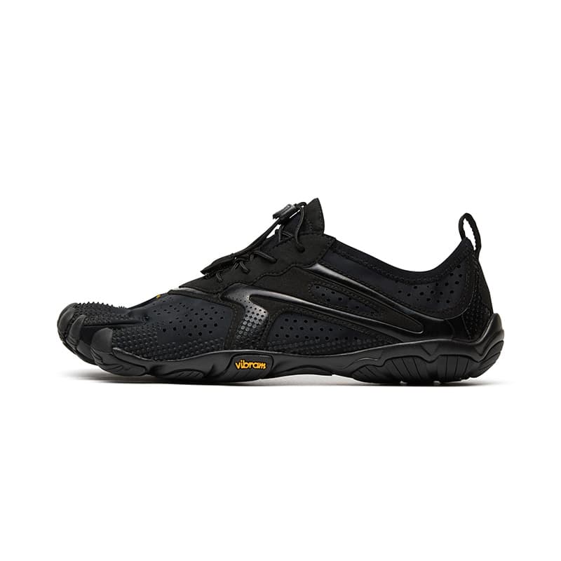 Кроссовки для спортзала Vibram V RUN FIVE Fingers Обувь Низкий Верх Тренировочные Кроссовки Женские Черные - изображение 1