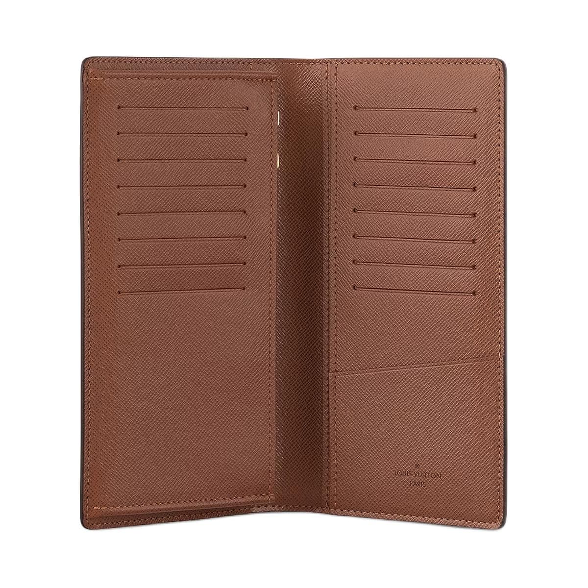 Кошелек Louis Vuitton Brazza Classic Monogram Canvas Wallet Brown - изображение 4