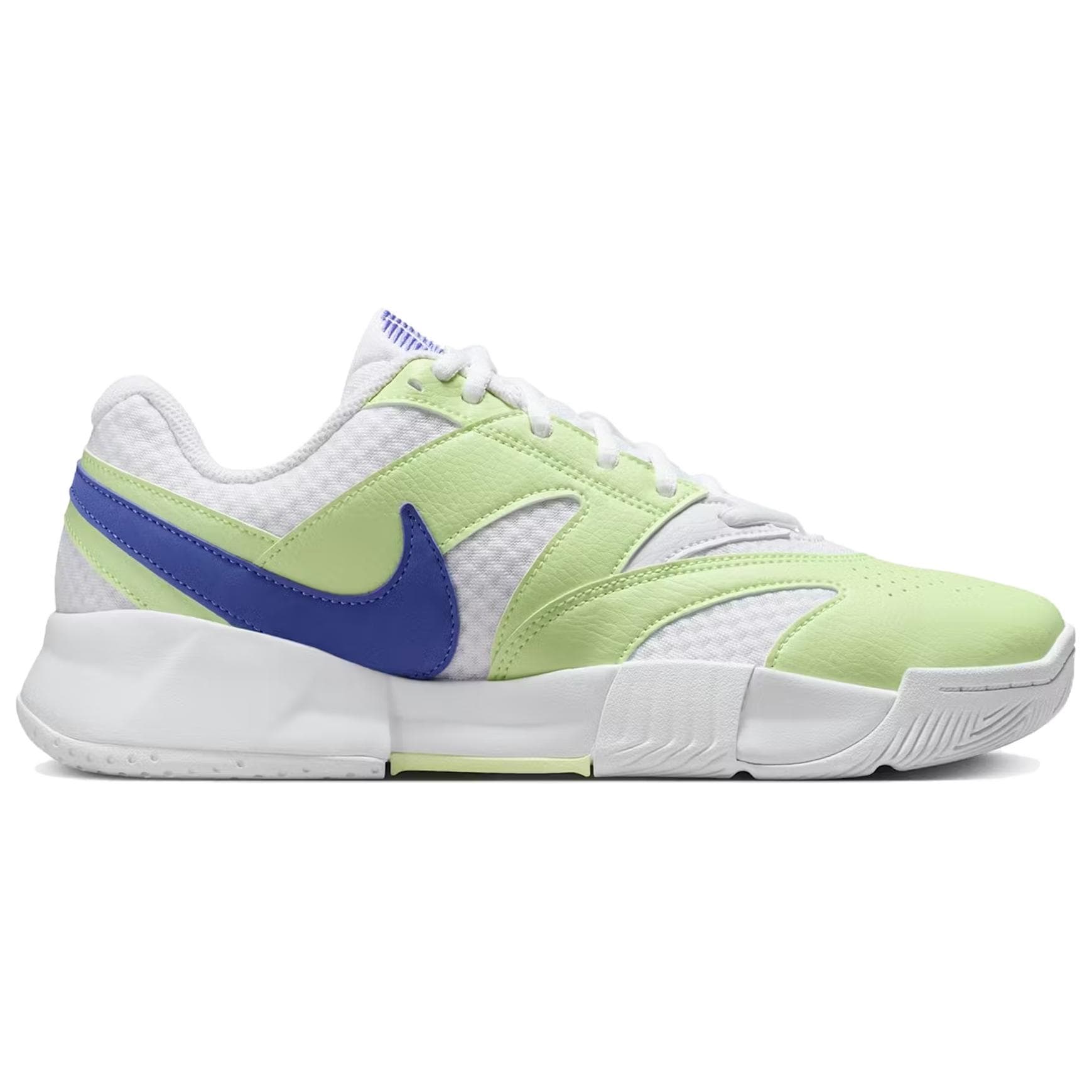 Кроссовки для тенниса Nike Court Lite 4 Удобные Теннисные Кроссовки Женские Белые Зеленые - изображение 2