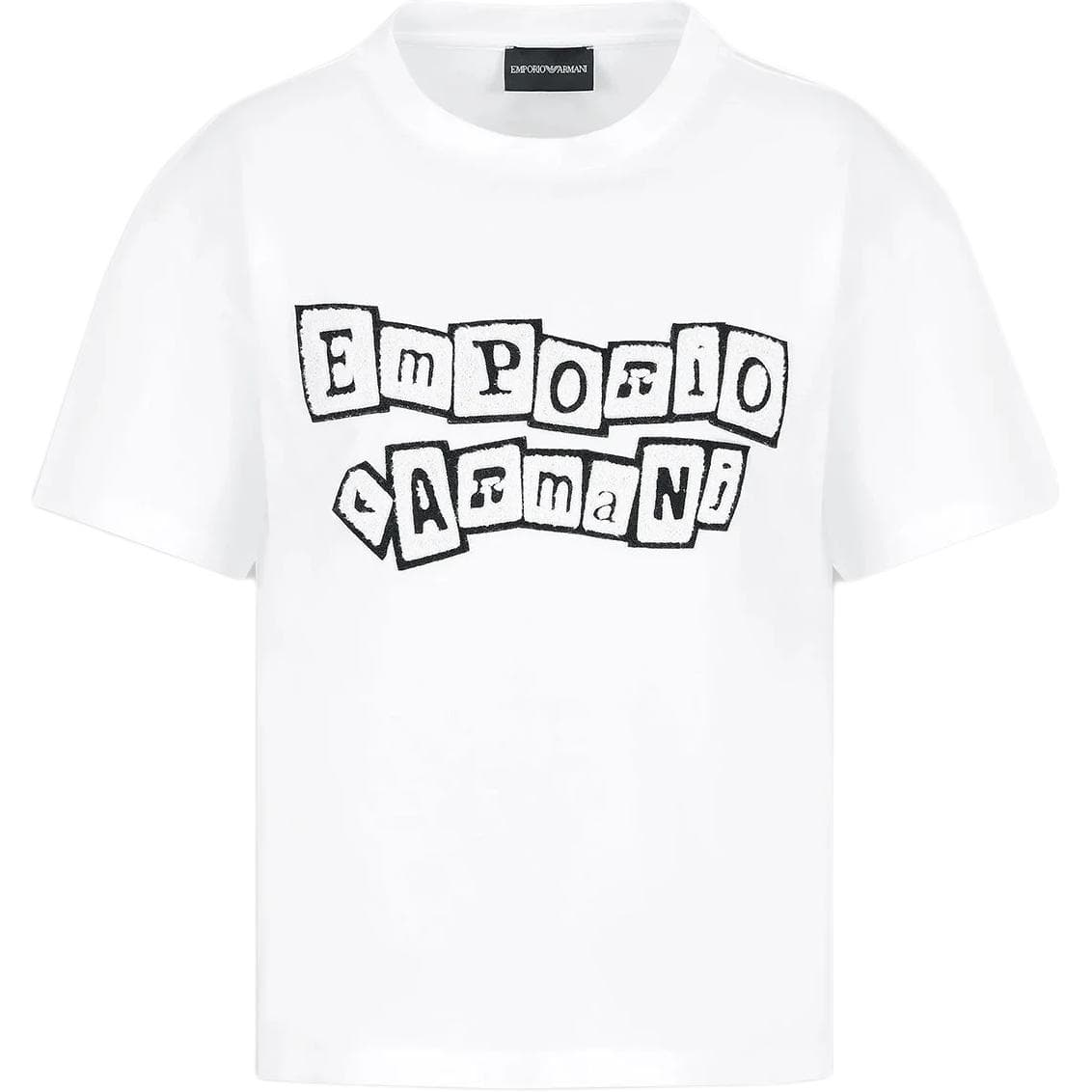 Футболка Emporio Armani T-рубашка женская белая - изображение 1