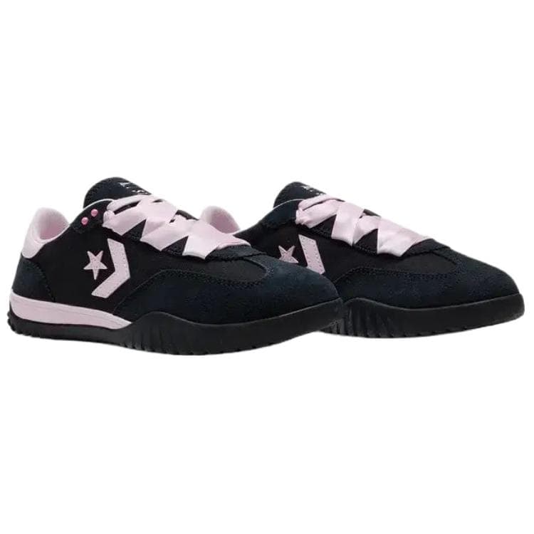 Кроссовки Converse Run Star Trainer Лента Падающие звезды Спортивный ретро стиль Удобный Лоу-топы Повседневный Унисекс Черный Розовый - изображение 3
