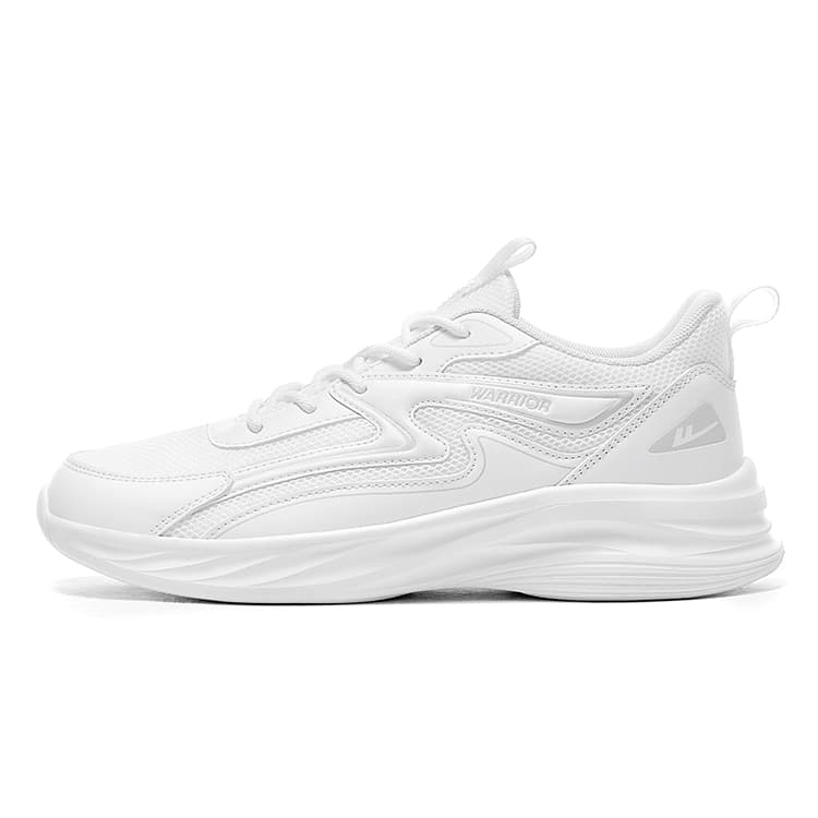 Кроссовки для бега Warrior Low Top Беговые кроссовки Унисекс Белый Серый - изображение 1