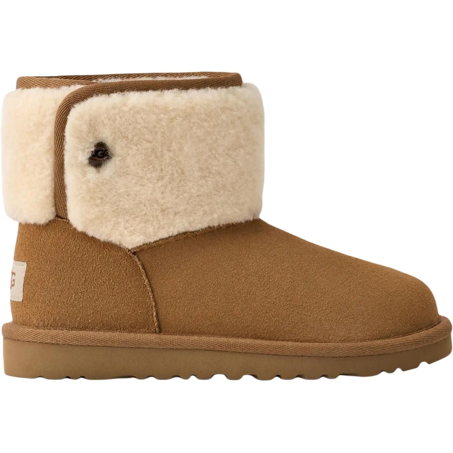 UGG Classic Heritage Entry Детские сноубутсы Коричневый Детский - изображение 2