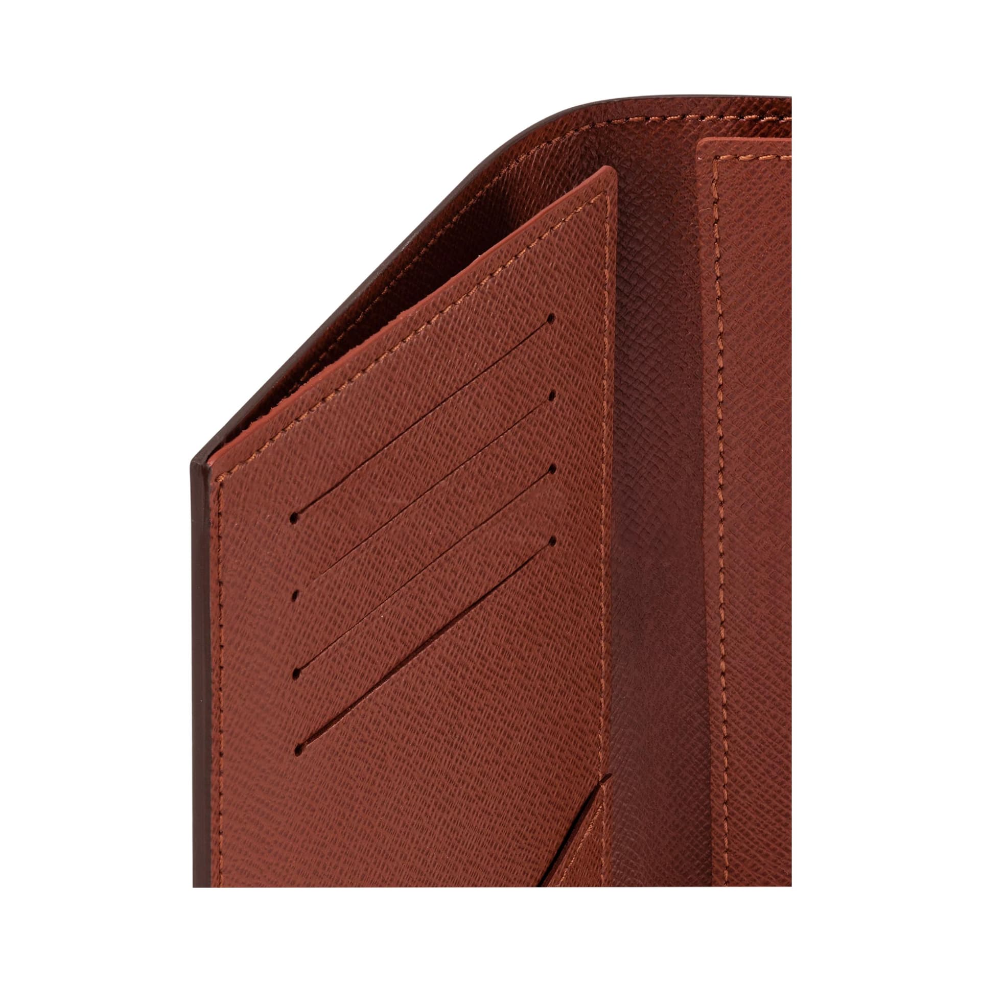 Обложка для паспорта Louis Vuitton Canvas Passport Holder Brown - изображение 5