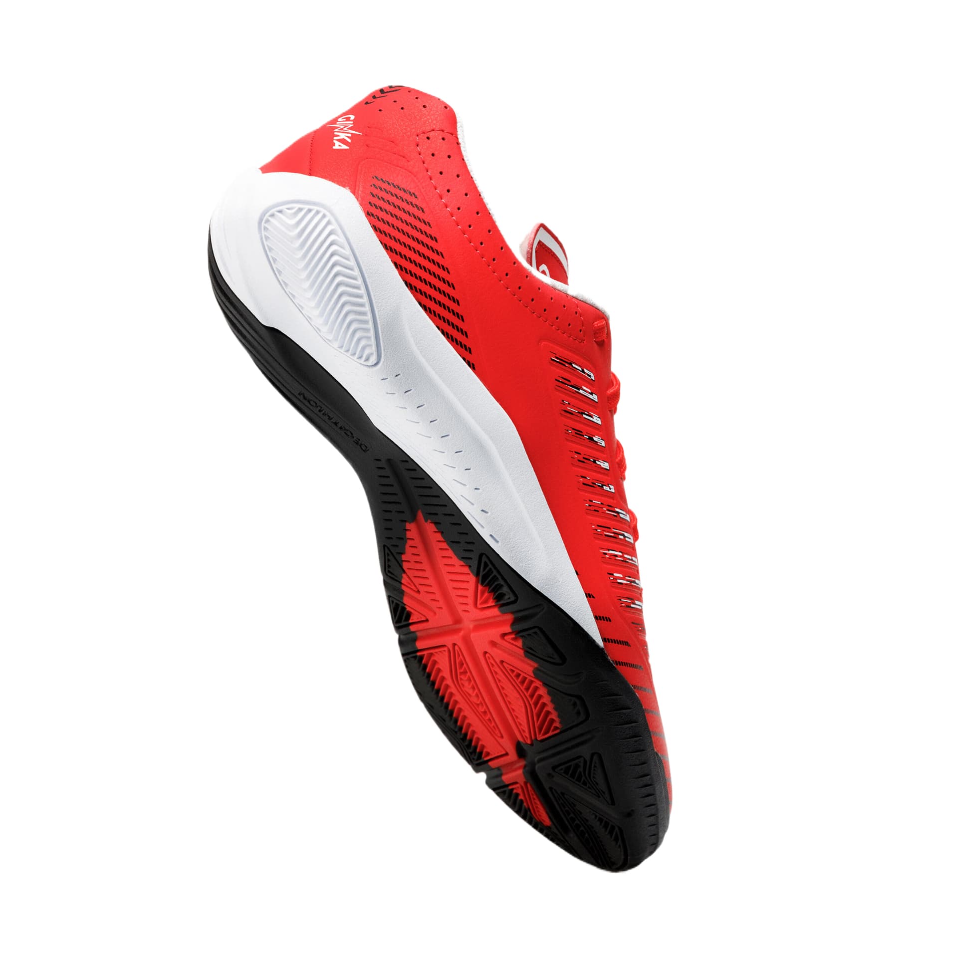 Бутсы DECATHLON GINKA 500 Низкие футбольные бутсы для детей Neon Red Подростки - изображение 5