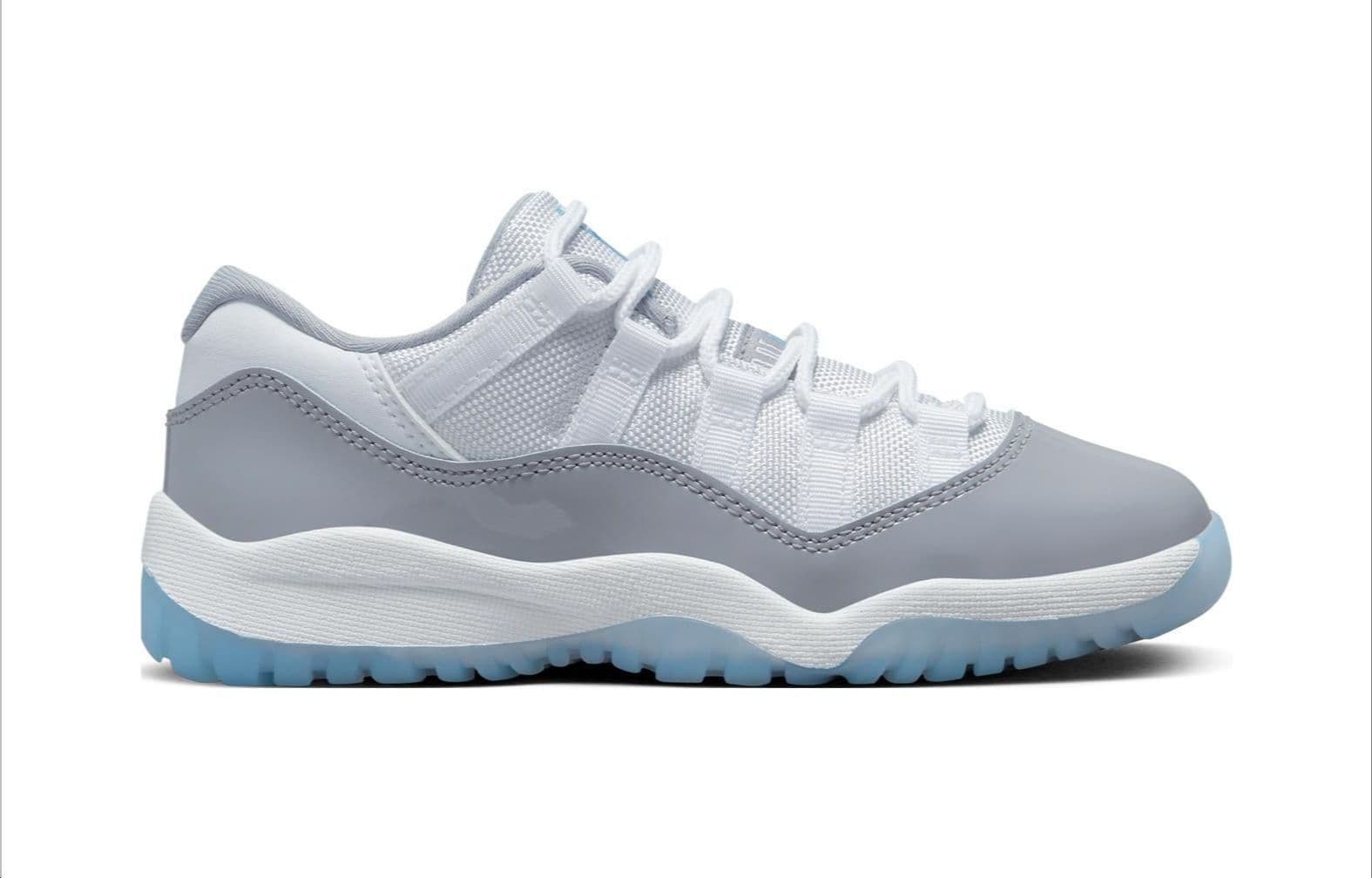 Кроссовки для баскетбола Jordan Air Jordan 11 Retro Low "Cement Grey" PS - изображение 2