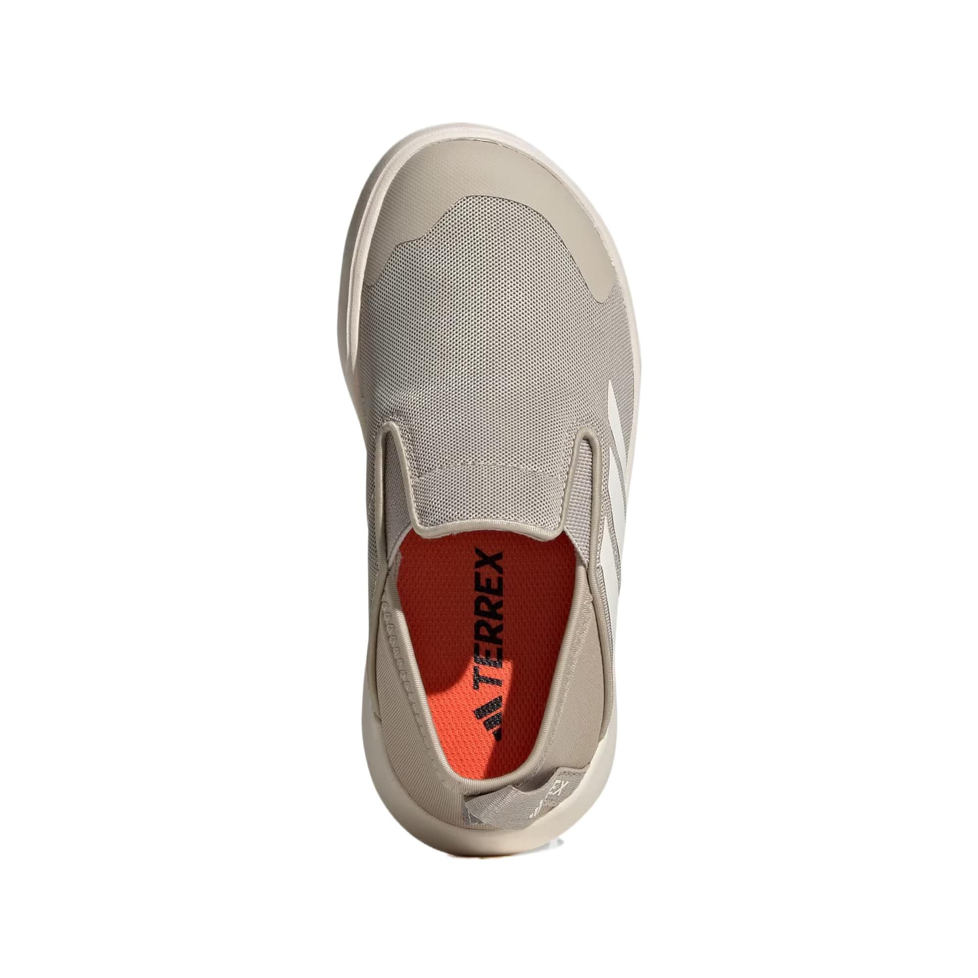 Adidas TERREX Ткань Противоскользящая Устойчивая к износу Низкий Верх Детская Туристическая Обувь Светлый Умбра Детская - изображение 4