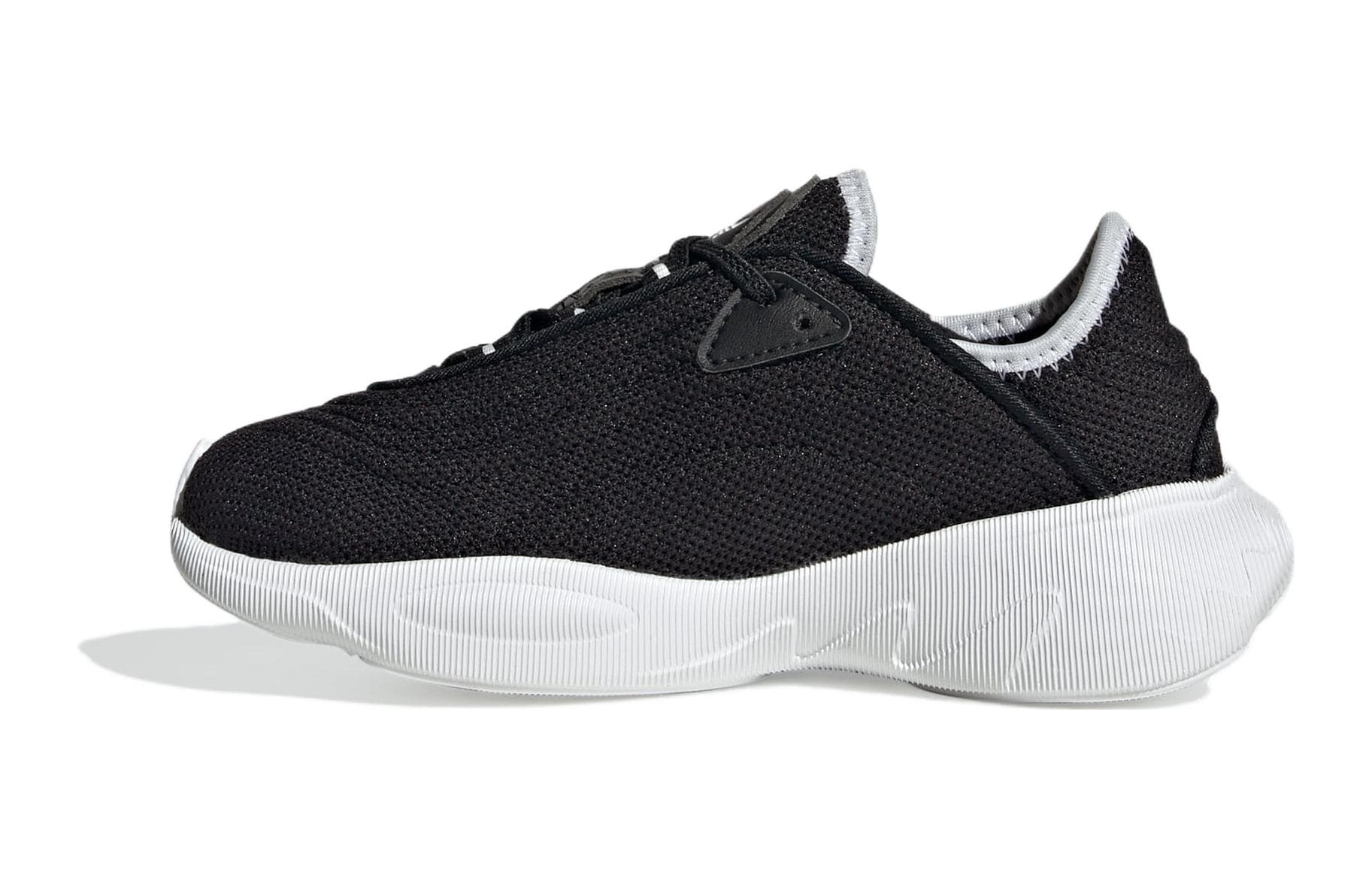 Кроссовки Adidas Originals AdiFOM SLTN Устойчивый к истиранию Низкий верх Детская повседневная обувь Черный Белый Детский - изображение 1