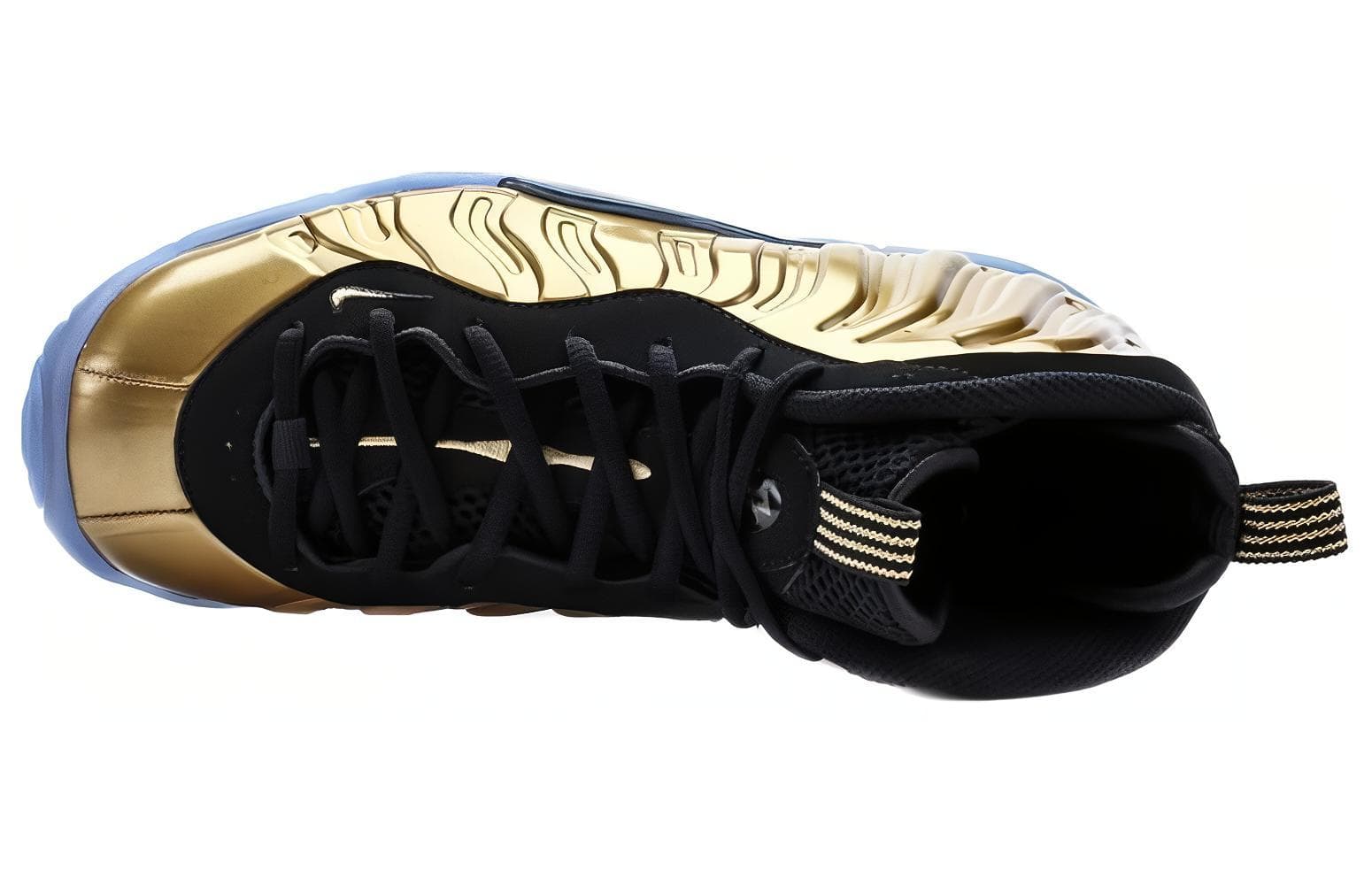 Кроссовки для баскетбола Nike Foamposite One Metallic Gold GS - изображение 4
