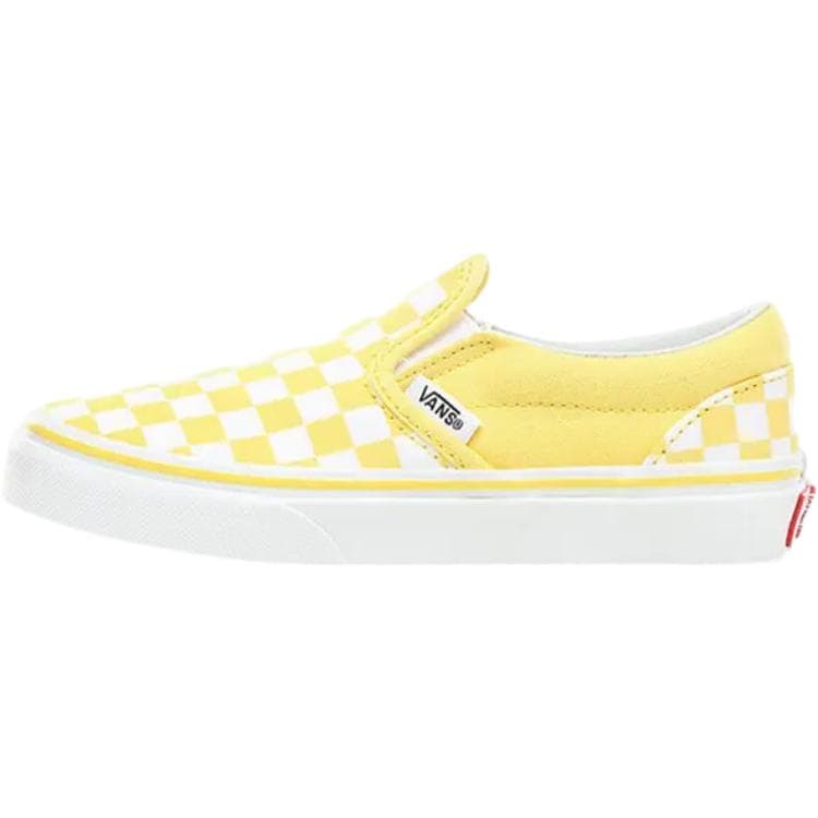 Кроссовки Vans Classic Slip On Детская Скейтбординг Обувь Желтая Малыш - изображение 1