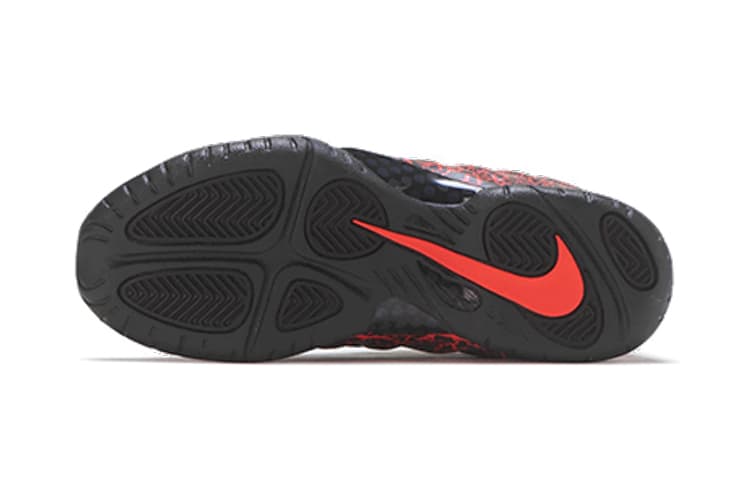 Кроссовки для баскетбола BP Nike Little Posite One "Cracked Lava" - изображение 6