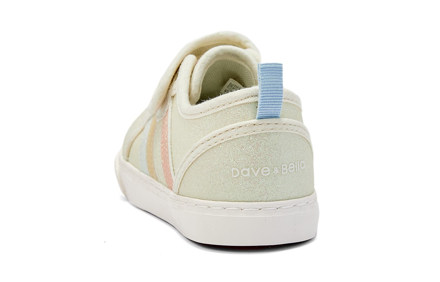 DAVE BELLA Низкие кеды для детей белые для детей в возрасте 3-7 лет - изображение 4