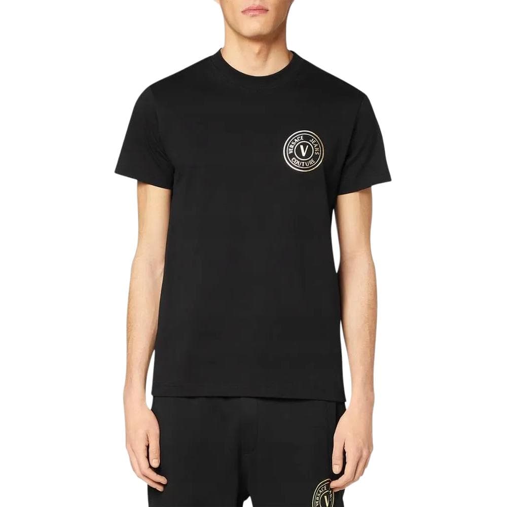 Футболка VERSACE JEANS Logo SS24T - изображение 3
