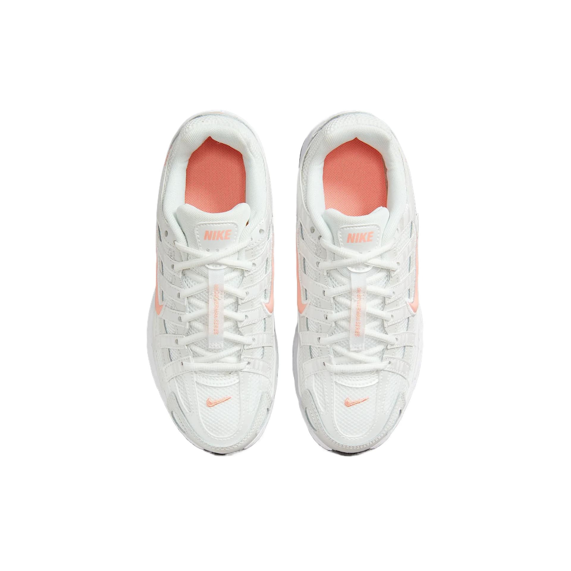 Кроссовки Nike Кожа Текстиль Беговые кроссовки Белый Унисекс - изображение 3
