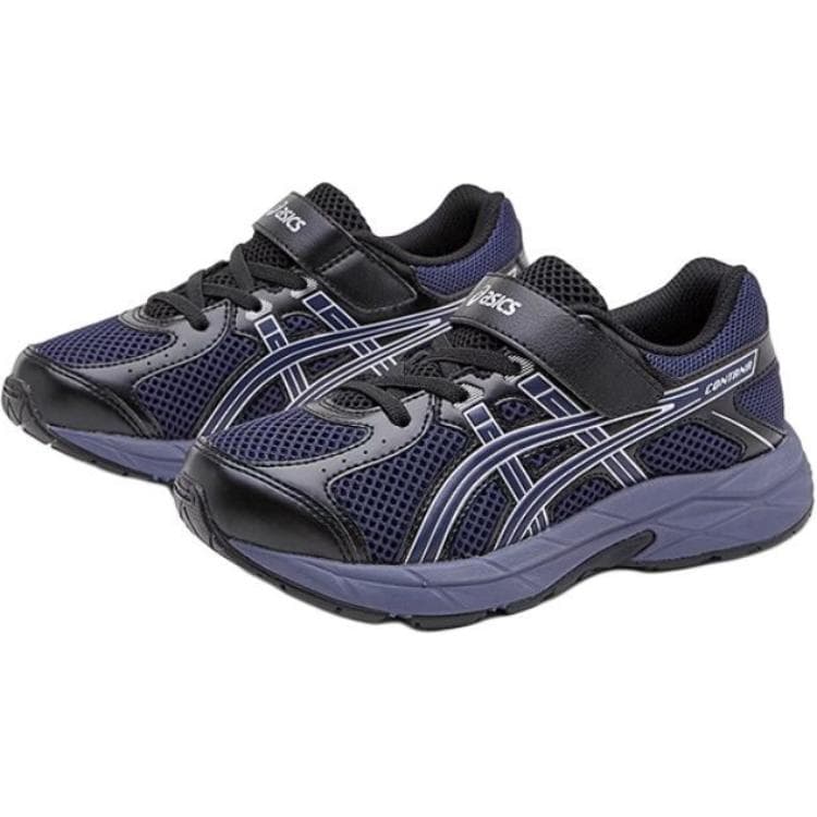 Кроссовки ASICS RUNNING KIDS Low Топ Детские беговые кроссовки Синий черный Детский - изображение 2