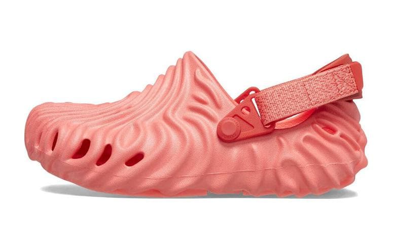 Сандалии Crocs противоскользящие устойчивые к истиранию сандалии арбузно-розовый красный детские - изображение 1