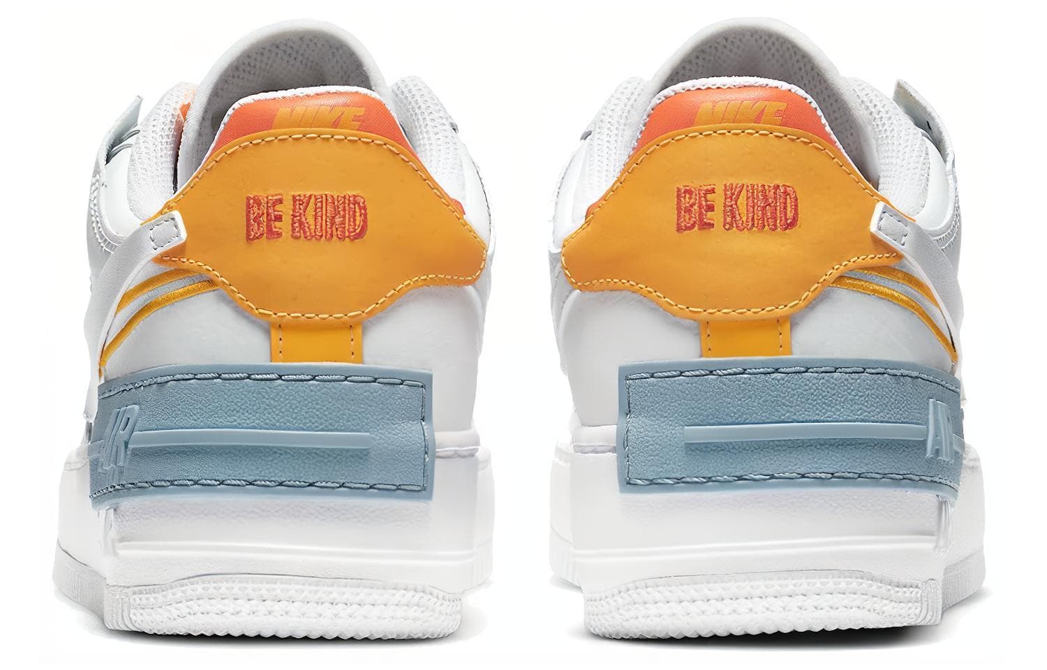 Кроссовки Nike Air Force 1 Shadow "Be Kind" GS - изображение 7