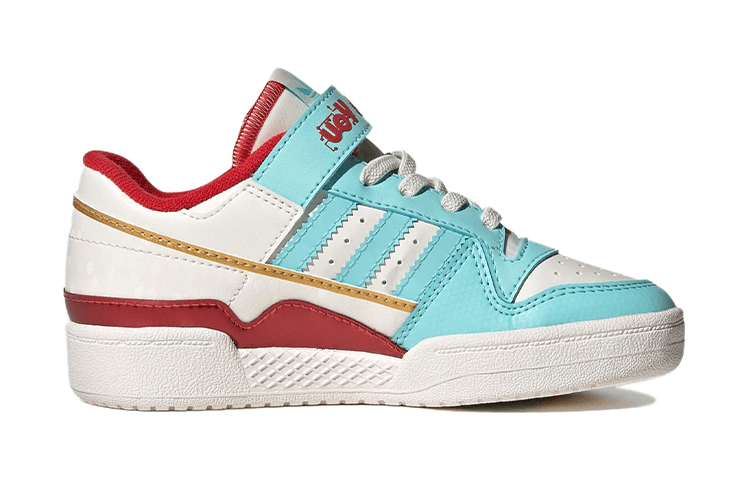 Кроссовки Disney x Adidas Originals FORUM Детская обувь для скейтбординга с низким верхом кожа устойчивая к абразиву - изображение 2