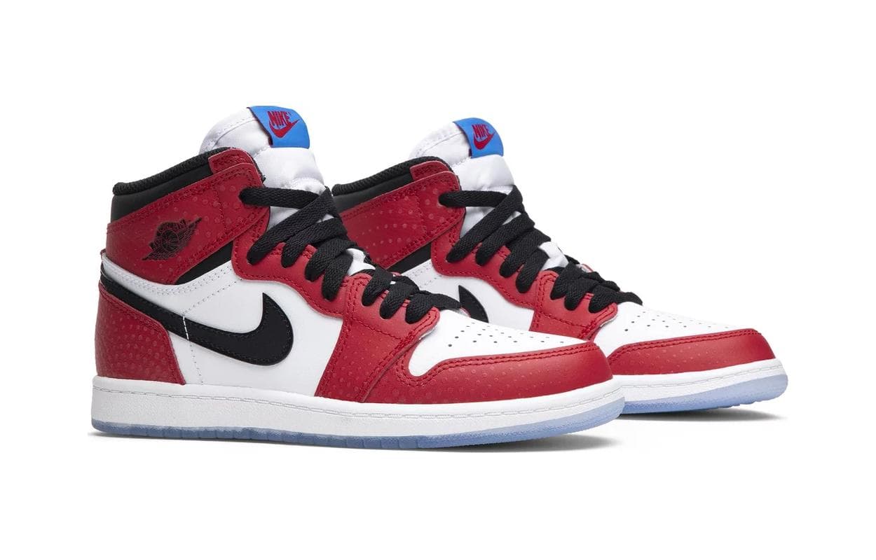 Кроссовки для баскетбола Jordan Air Jordan 1 Retro High Spider-Man Origin Story BP - изображение 4