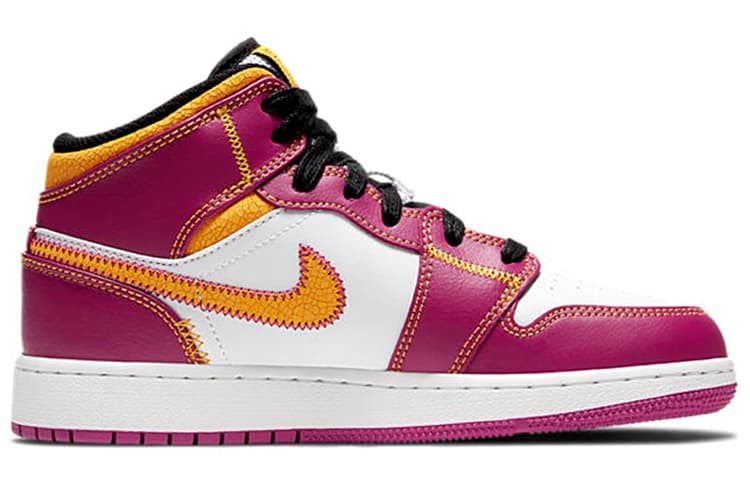 Кроссовки для баскетбола Jordan Air Jordan 1 Mid "Familia" GS - изображение 5
