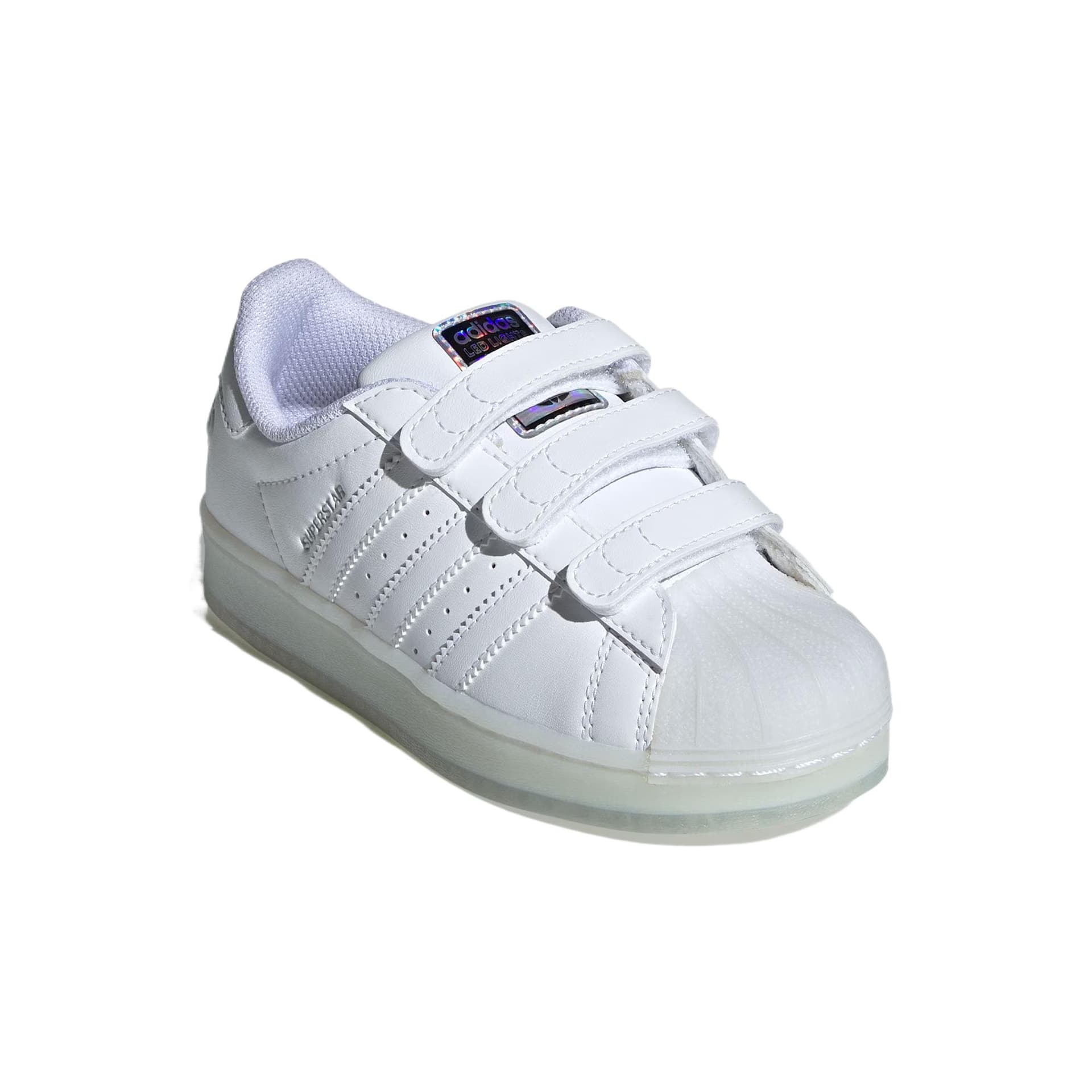 Кроссовки Adidas Originals Синтетическая кожа Низкие кеды Детская Скейтбординг Обувь Белая Малыш - изображение 3