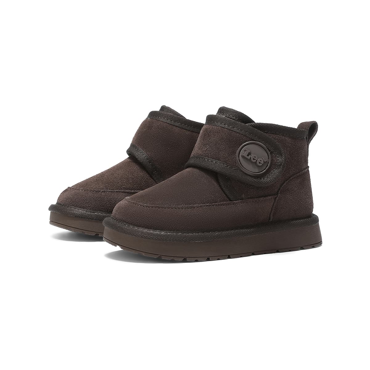 lee Fashion Versatile Удобный С флисовой подкладкой Подкладка Студенты Кампус Трендово Активный отдых High Топ Сноубутсы - изображение 2