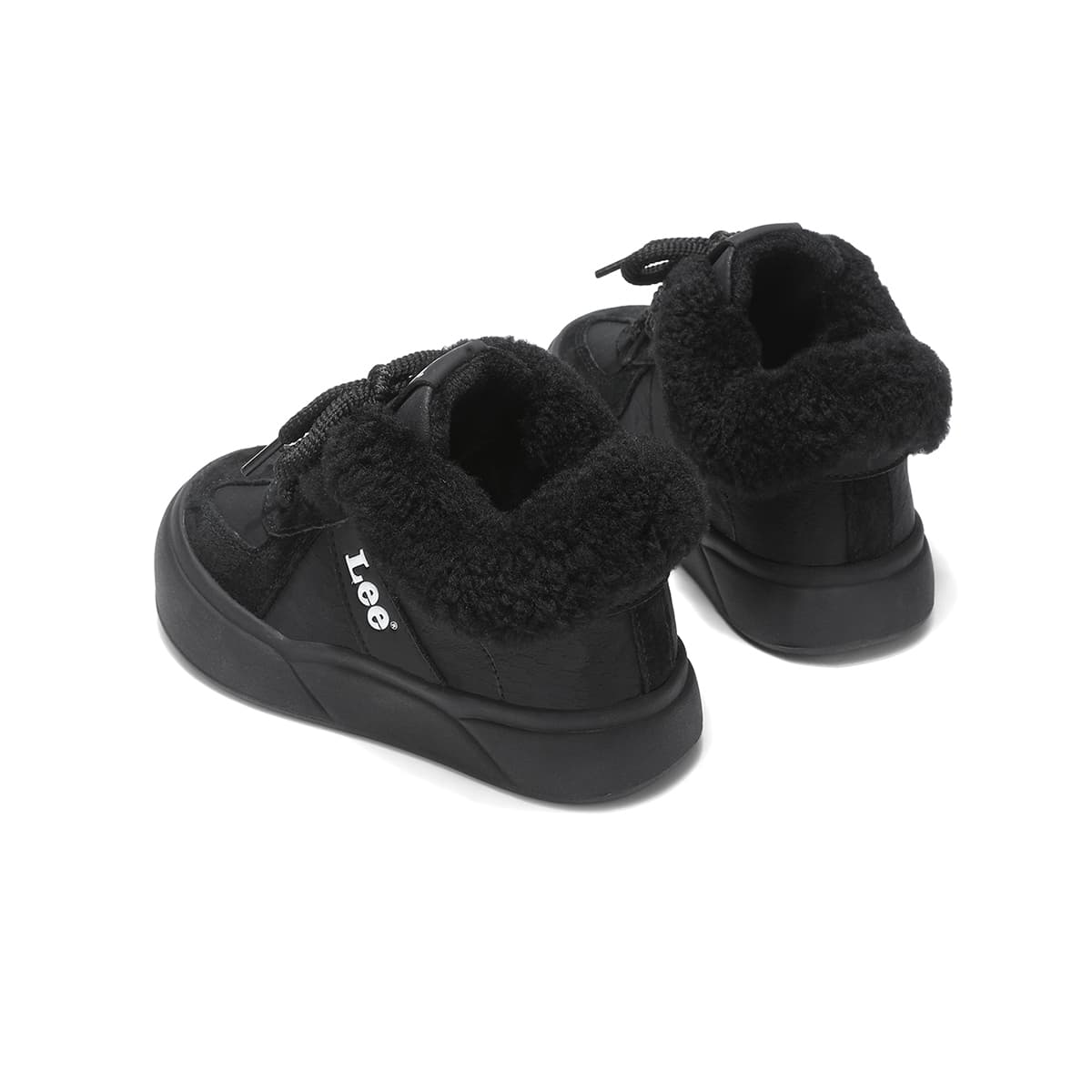 Кроссовки LEE KIDS С флисовой подкладкой Удобная подкладка на молнии Лаконичный стиль Кампус Студенческий - изображение 4